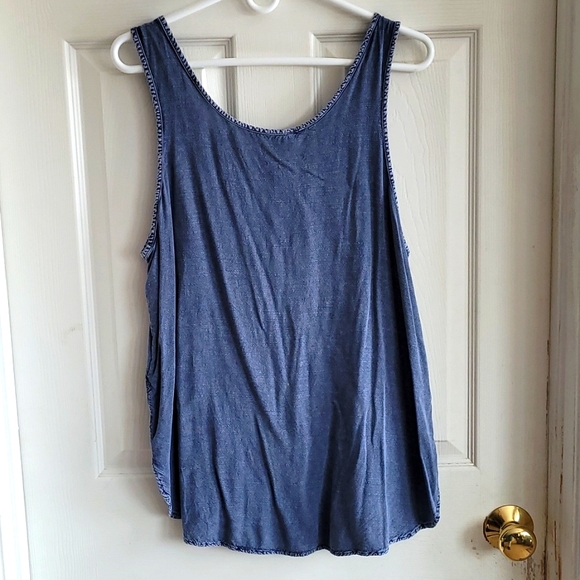 Macy's Blue Jean "look" Tank - Picture 10 of 14